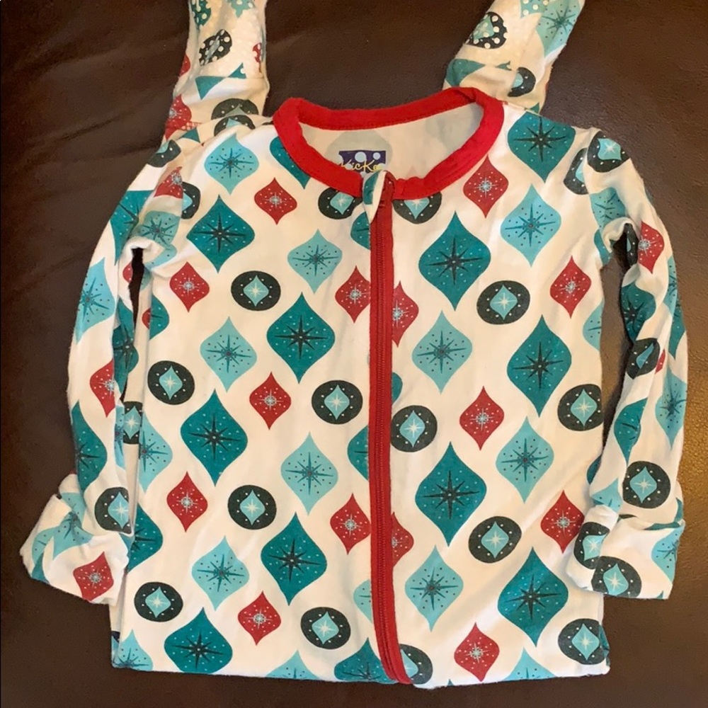 Kickee Pants Christmas ornament pajamas